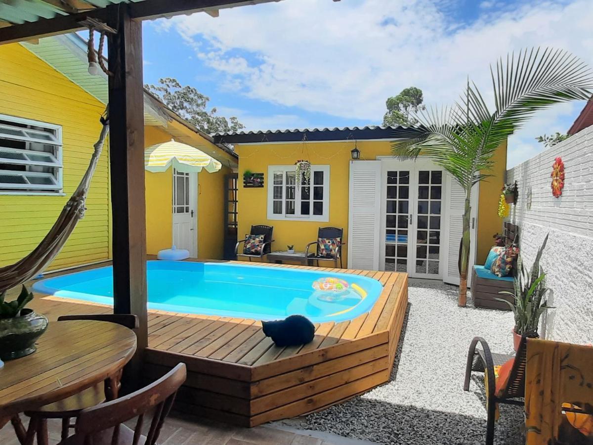 Villacasamarela Mini Casinhas De Hospedes Rio Vermelho Florianópolis Esterno foto